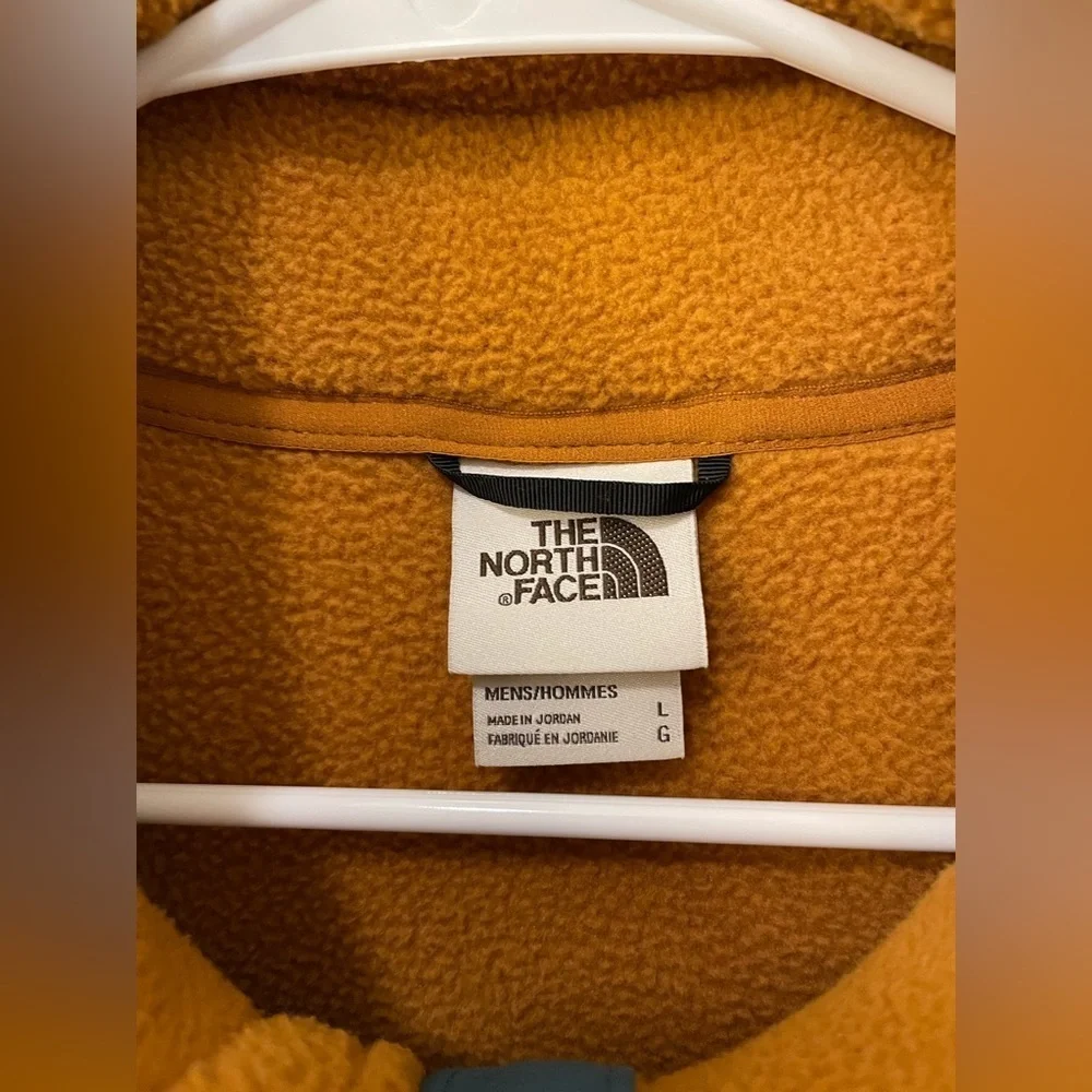 The North Face Carbondale Fleece Vest Timber Tan/Mallard Blue